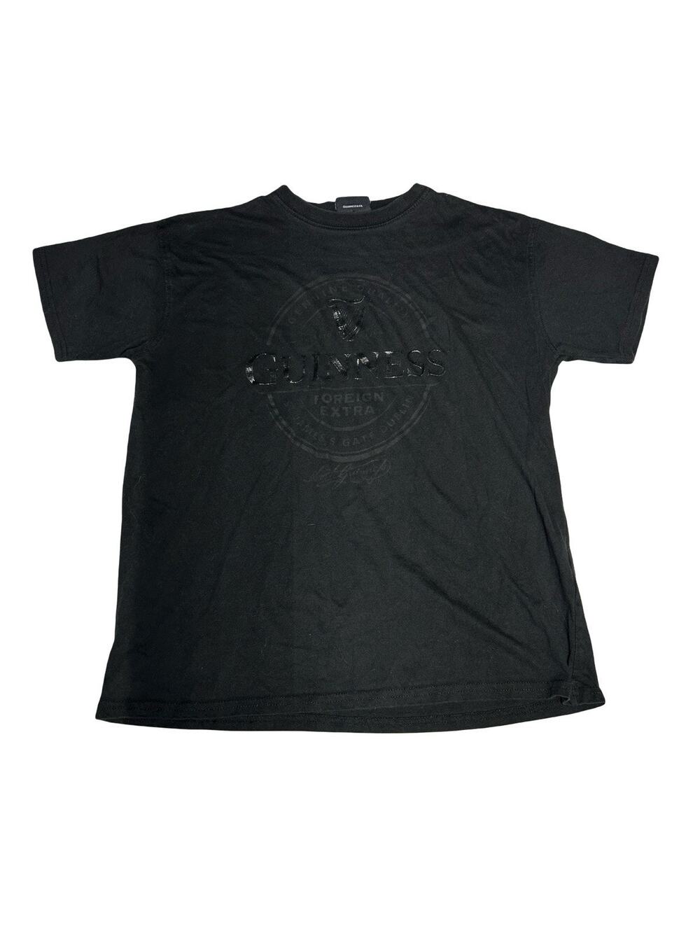 Guinness Foreign Extra Stout Black Graphic T Shirt Adult Medium Beer Brewery
